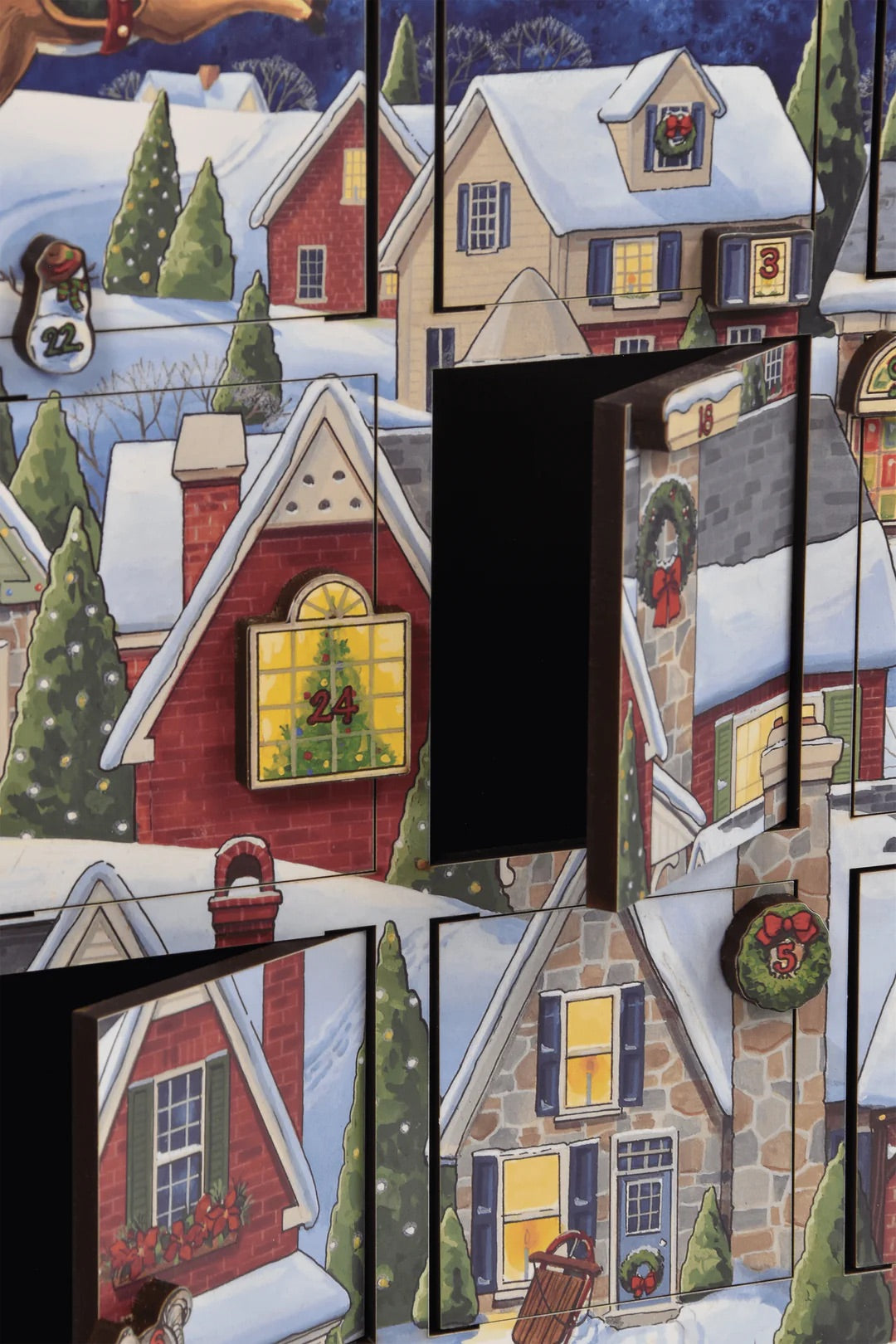 Santa’s Sleigh Advent Calendar