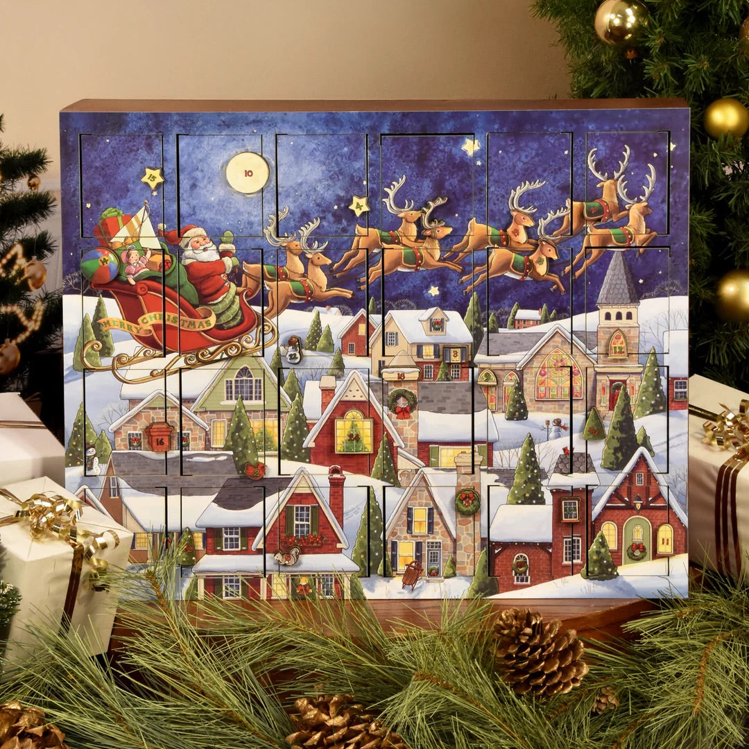 Santa’s Sleigh Advent Calendar