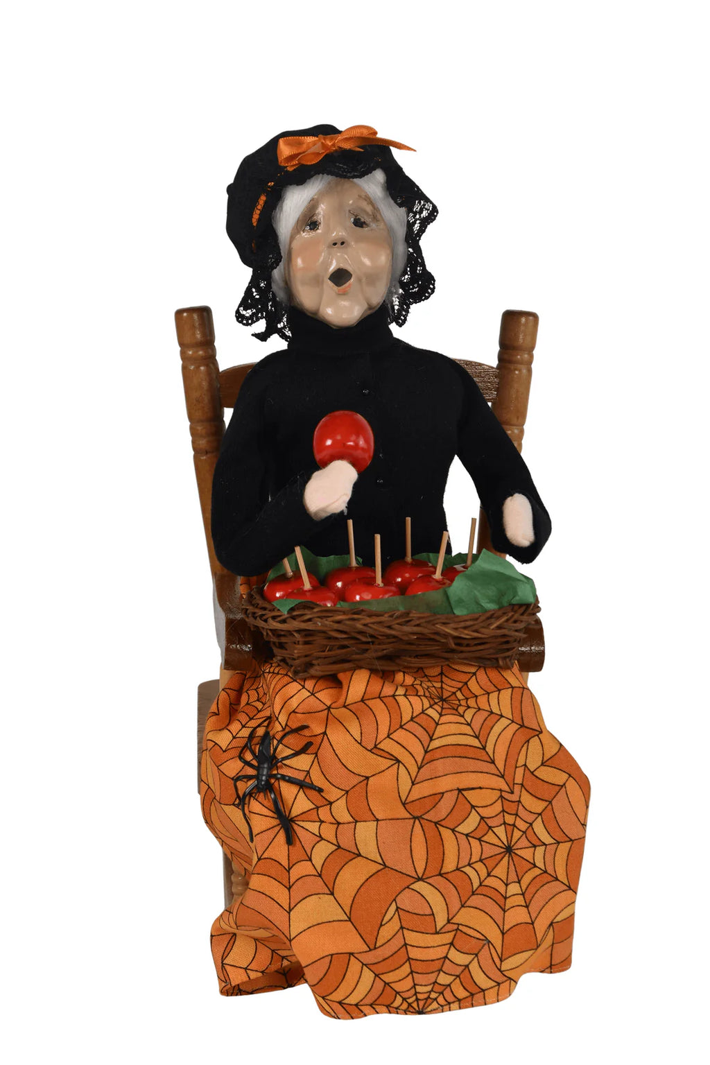 Byers' Choice Witch in Rocking Chair