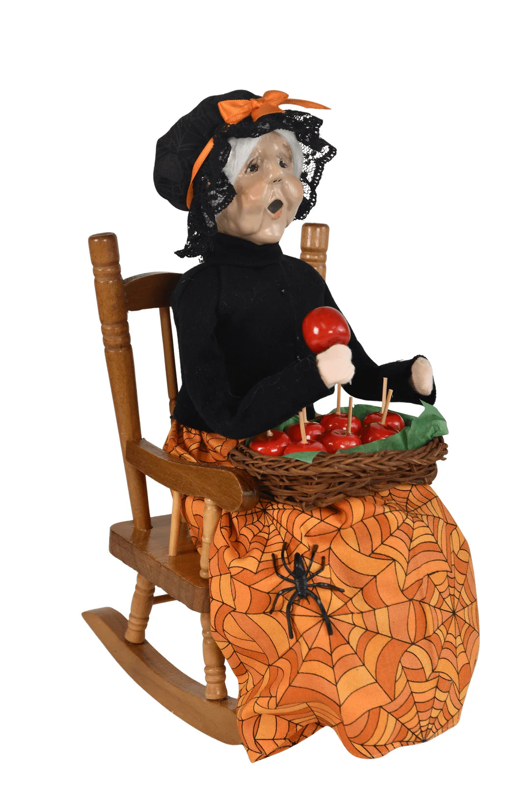 Byers' Choice Witch in Rocking Chair