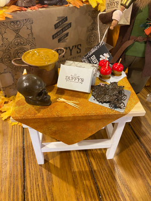 Byers' Choice Old Man Washburn & Halloween Table Set Exclusive